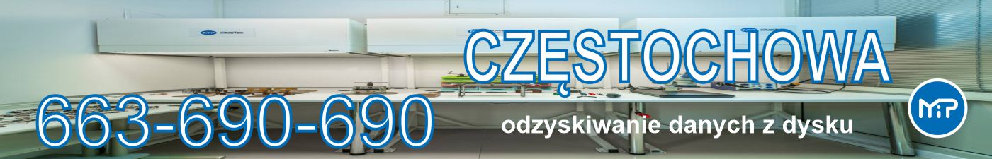 Odzyskiwanie danych z dysku częstochowa