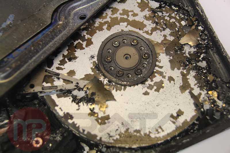 dysk po spaleniu fot. 6