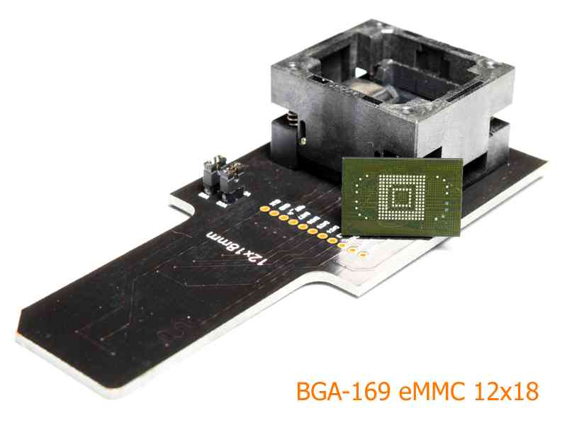 BGA 169eMMC 12×18-opis