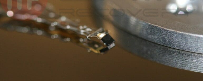 uszkodzona głowica dysku Samsung SP1203N