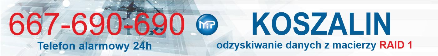 Odzyskiwanie danych z macierzy raid 1 koszalin - 667-690-690