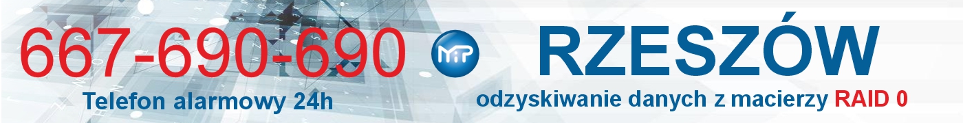 Odzyskiwanie danych z macierzy raid 0 Rzeszów