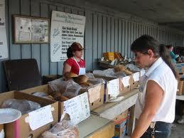 Selling outside in the Summer time