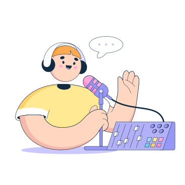 Podcasts are a great way to share your story. Our skilled storytellers create audio content that grabs listeners' attention, shares valuable information, and builds a personal bond.