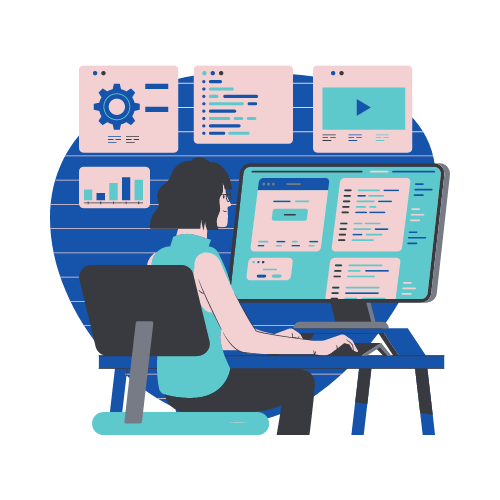 In this phase, design is paramount. Our web designers create visually appealing layouts, colors, and typography that reflect your brand's identity and capture users' attention.