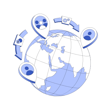 No matter where your clients are, we've got them covered. With our wide coverage, they can reach us anytime for help. Time zone differences won't be a problem because we offer round-the-clock service, ensuring a strong connection between your brand and its customers, no matter where they are.