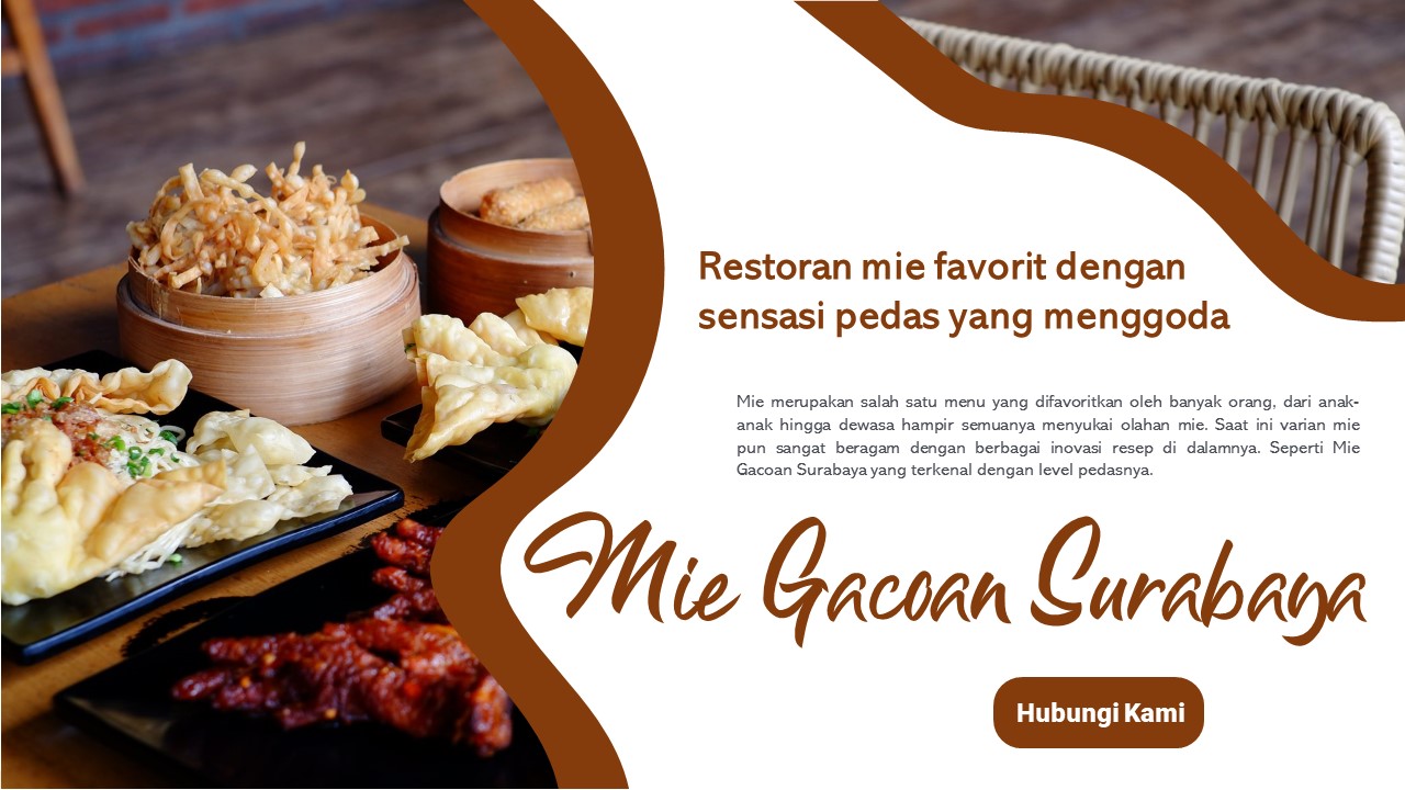 Mie Gacoan Surabaya, Restoran Mie Favorit dengan Sensasi Pedas yang Menggoda 4 Mie Gacoan Surabaya