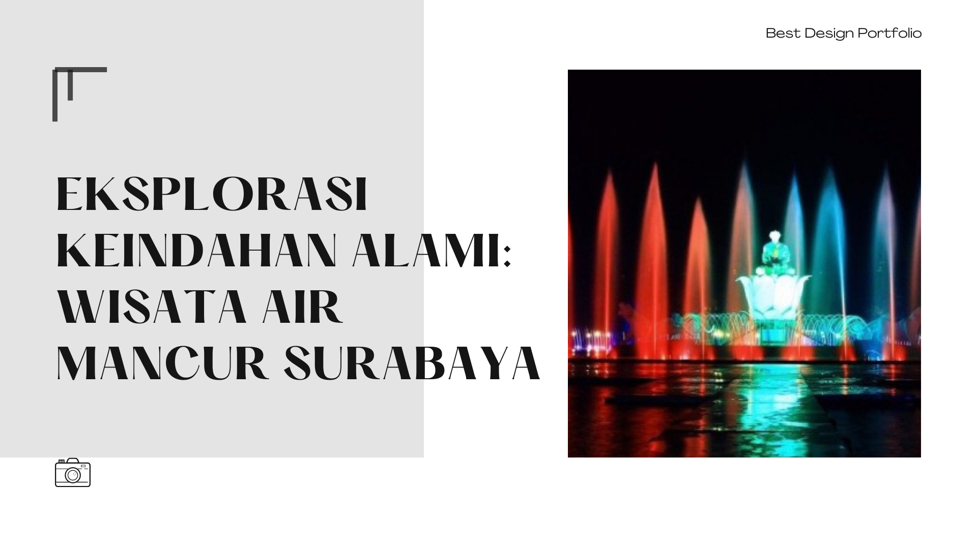 Eksplorasi Keindahan Alami: Wisata Air Mancur Surabaya 8 wisata air mancur surabaya
