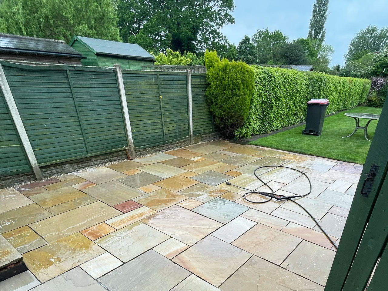 garden-paving-wash-solihull pressure washing company Shirley