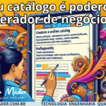 Seu catálogo é poderoso gerador de negócios Seu catálogo é poderoso gerador de negócios #shineyournature ricomader.com.br