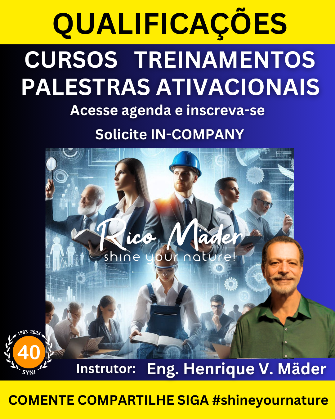 SYNergia! em qualificação profissional