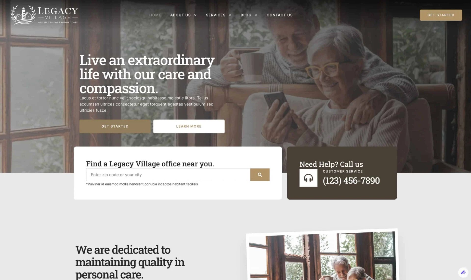 Senior Living Advanced Package