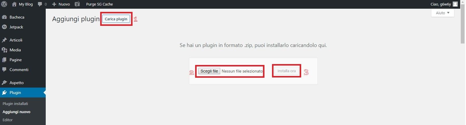 23 avere un sito web WP 23 avere un sito web WP