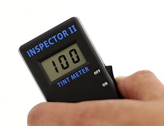 inspector II tint meter - how to use