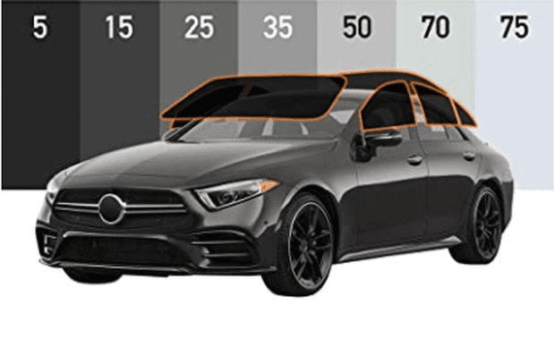 Premium precut ceramic tint