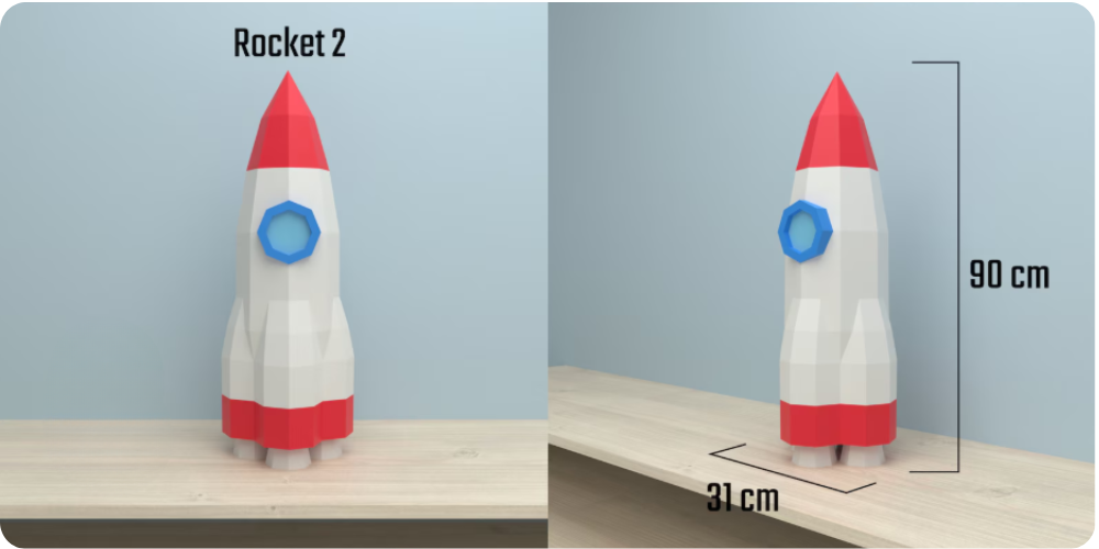 4 verschillende raketten - Afbeelding 5