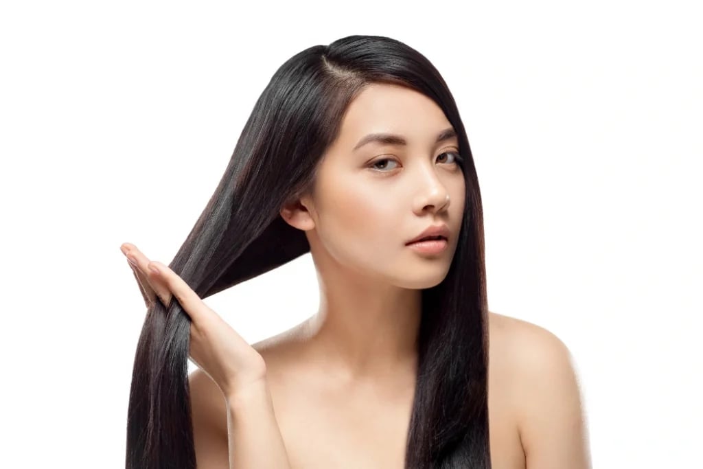 Squalane Cleanser also makes hair shiny