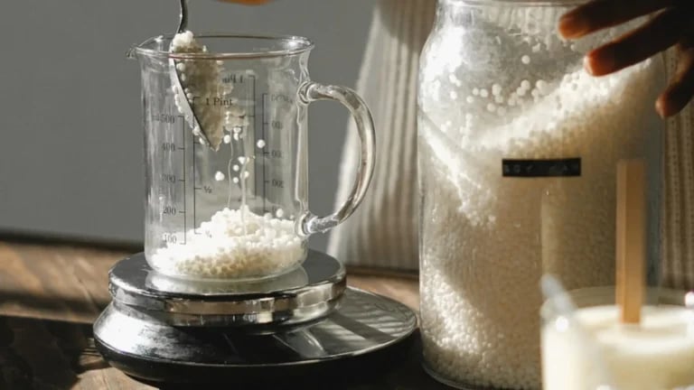 Soy Wax granules for 420 skincare