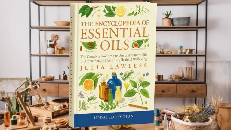 Cover of the book The Encyclopedia of Essential Oils by Julia Lawless.