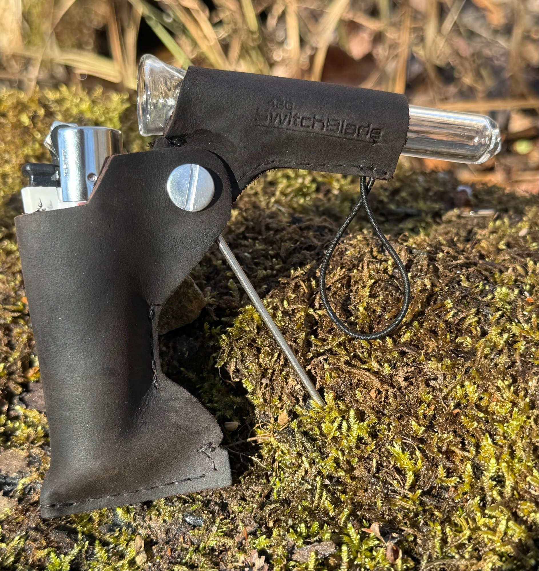 Dark Brown (oil tanned) Leather