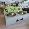 support-porte-gamelle-chien-chat-animaux-bois-personnalisé-artisanal support-porte-gamelle-chien-chat-animaux-bois-personnalisé-artisanal