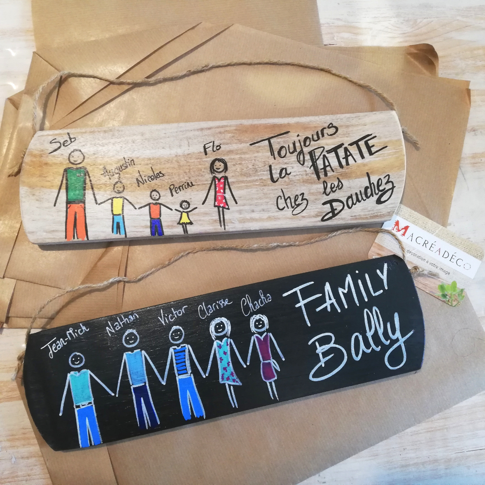 pancarte-plaque-panneau-décoration-maison-cadeau-bois-personnalisé-artisanal-famille pancarte-plaque-panneau-décoration-maison-cadeau-bois-personnalisé-artisanal-famille