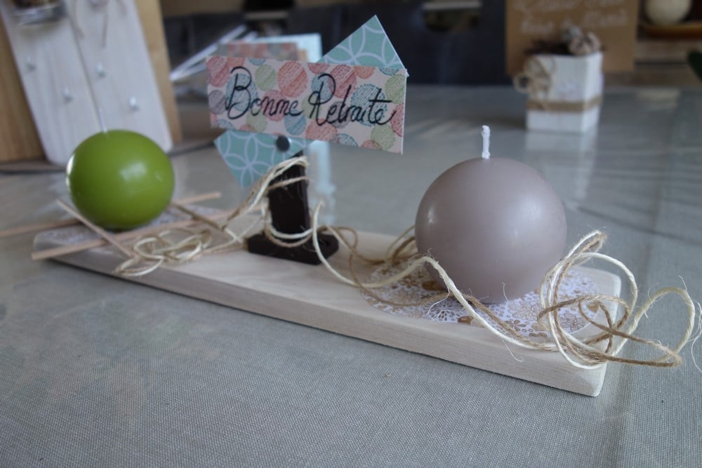 plateau-planche-bougie-bougeoir-fleur-table-d&eacute;coration-cadeau-bois-personnalis&eacute;-artisanal