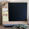 tableau-ardoise-memo-bois-tablette-cuisine-deco (3) tableau-message-citation-ardoise-mémo-décoration-bois-cadeau-personnalisé-artisanal
