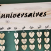 atelier-creatif-showroom-macreadeco-calendrier perpétuel anniversaires calendrier-anniversaires-évènement-perpétuel-pastille-bois-personnalisé-artisanal-cadeau-décoration