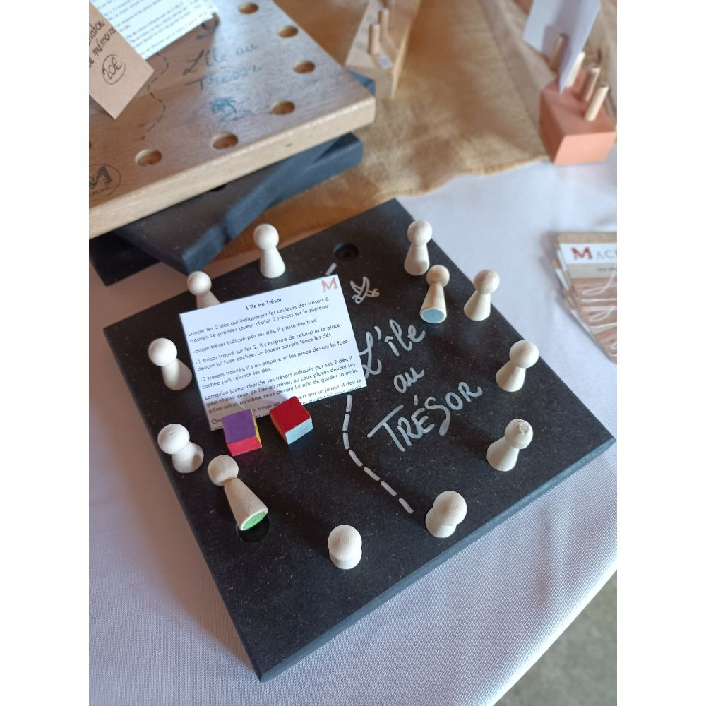 jeu-ile-au-tresor-memo-bois-tactique-pions-enfant-personnalisé-artisanal-cadeau jeu-ile-au-tresor-memo-bois-tactique-pions-enfant-personnalisé-artisanal-cadeau