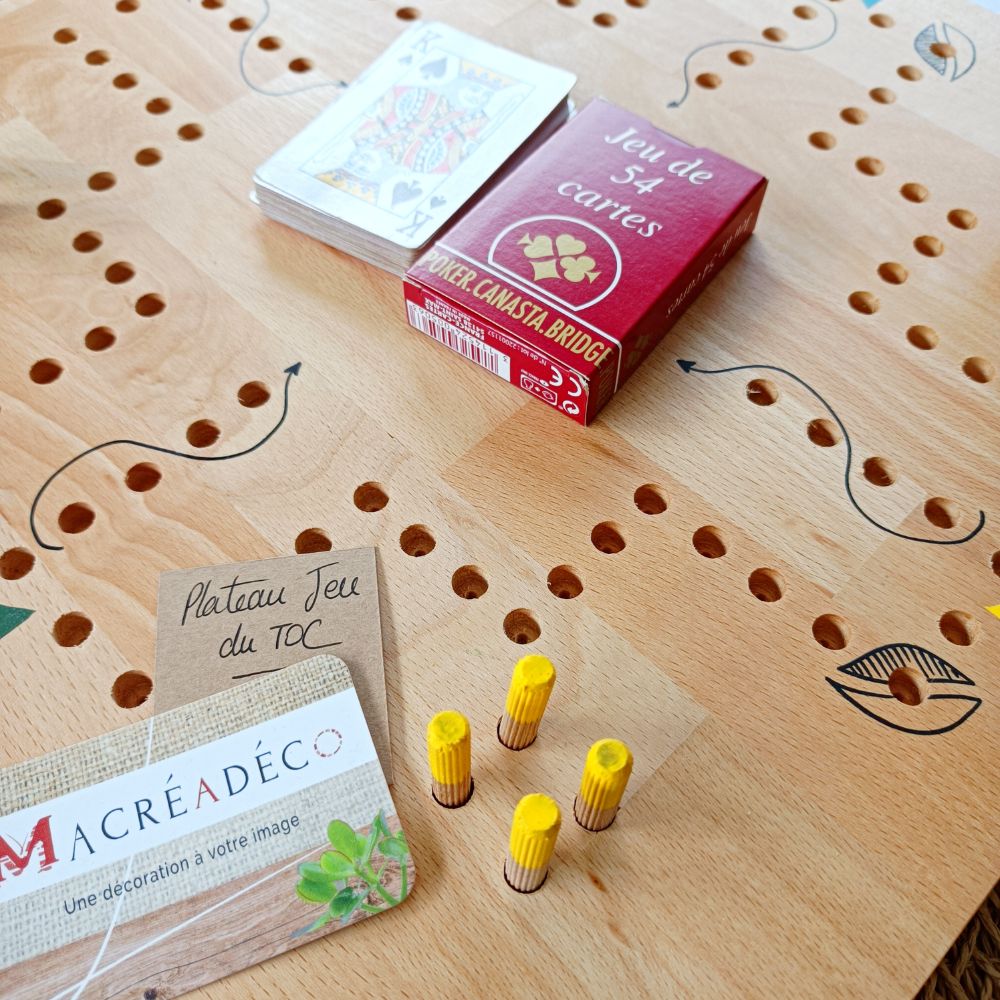 jeu-toc-tock-plateau-bois-tactique-pions-personnalisé-artisanal-cadeau jeu-toc-tock-plateau-bois-tactique-pions-personnalisé-artisanal-cadeau