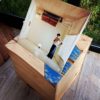 boite-rangement-vinyle-disque-roulette-personnalisé-bois-artisanal-cadeau boite-rangement-vinyle-disque-roulette-personnalisé-bois-artisanal-cadeau