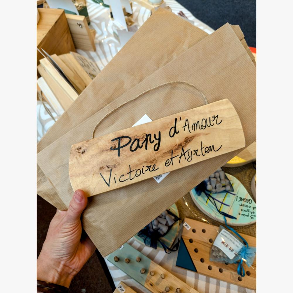 pancarte-plaque-cadeau-bois-papi-papy-personnalisé-artisanal-citation Enseigne bois gravée Papy d'Amour, cadeaux.