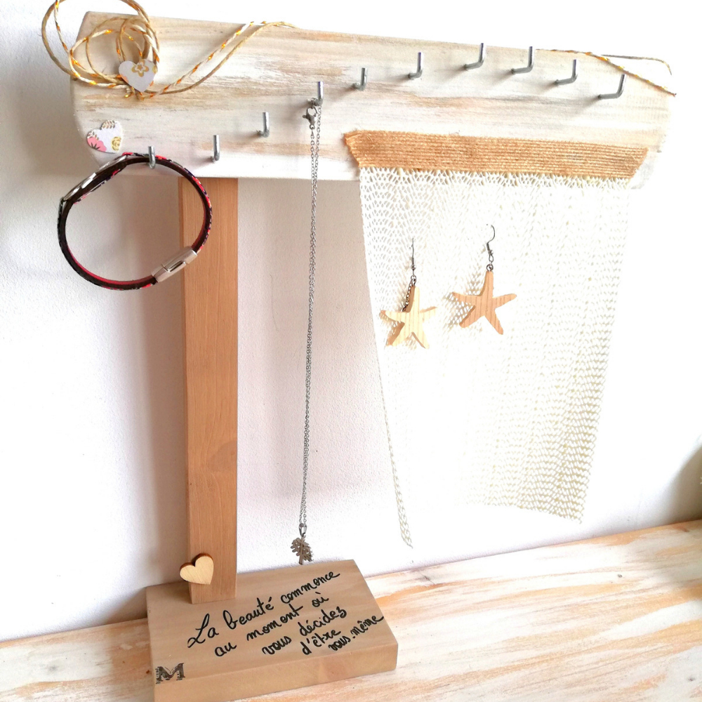 présentoir-support-a-poser-bijoux-bois-personnalisé-artisanal présentoir-support-a-poser-bijoux-bois-personnalisé-artisanal