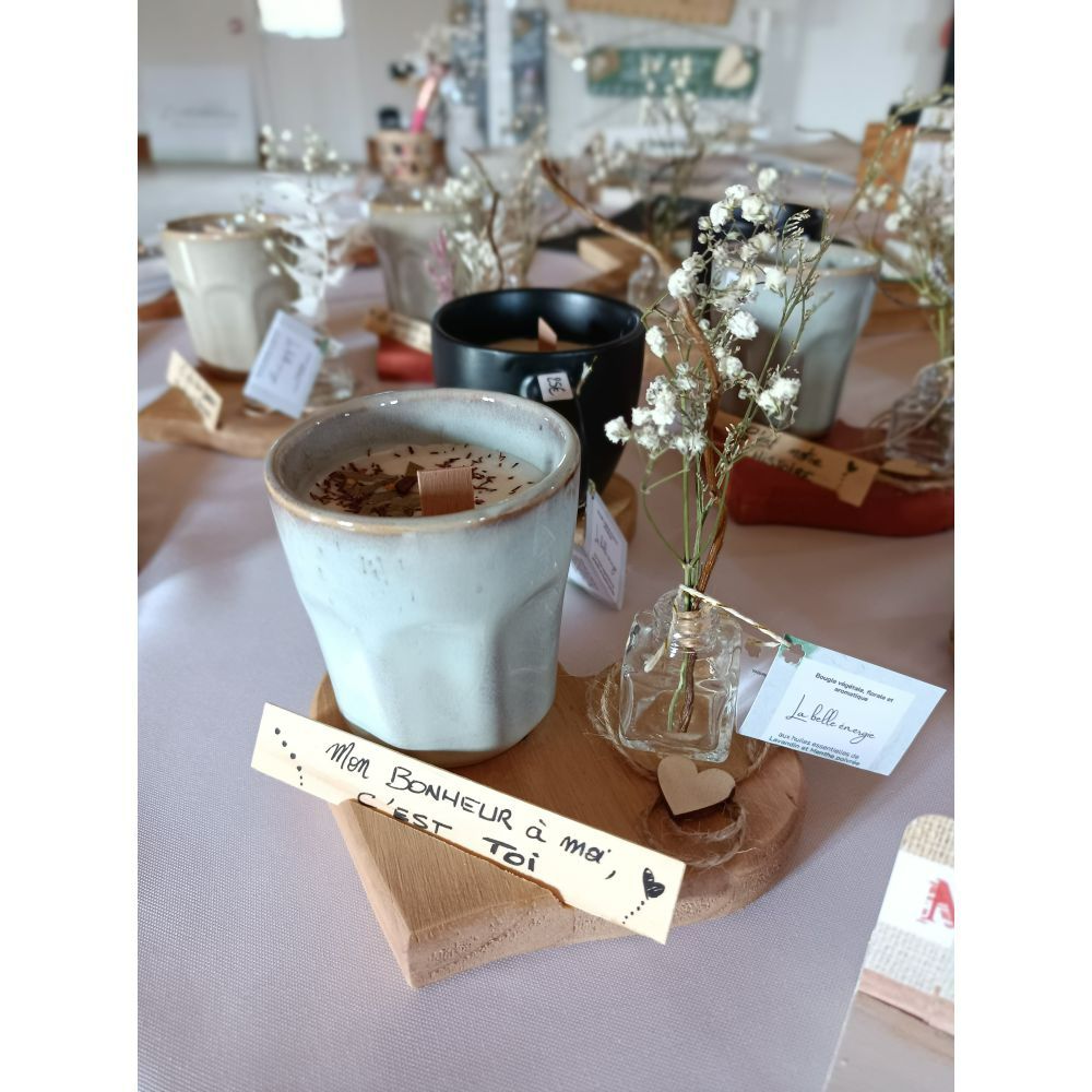 Bougie-parfumée-décoration-bois-artisanale-cadeau Bougie-parfumée-décoration-bois-artisanale-cadeau