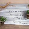 tableau-vegetal-message-citation-décoration-bois-cadeau-personnalisé-artisanal tableau-vegetal-message-citation-décoration-bois-cadeau-personnalisé-artisanal