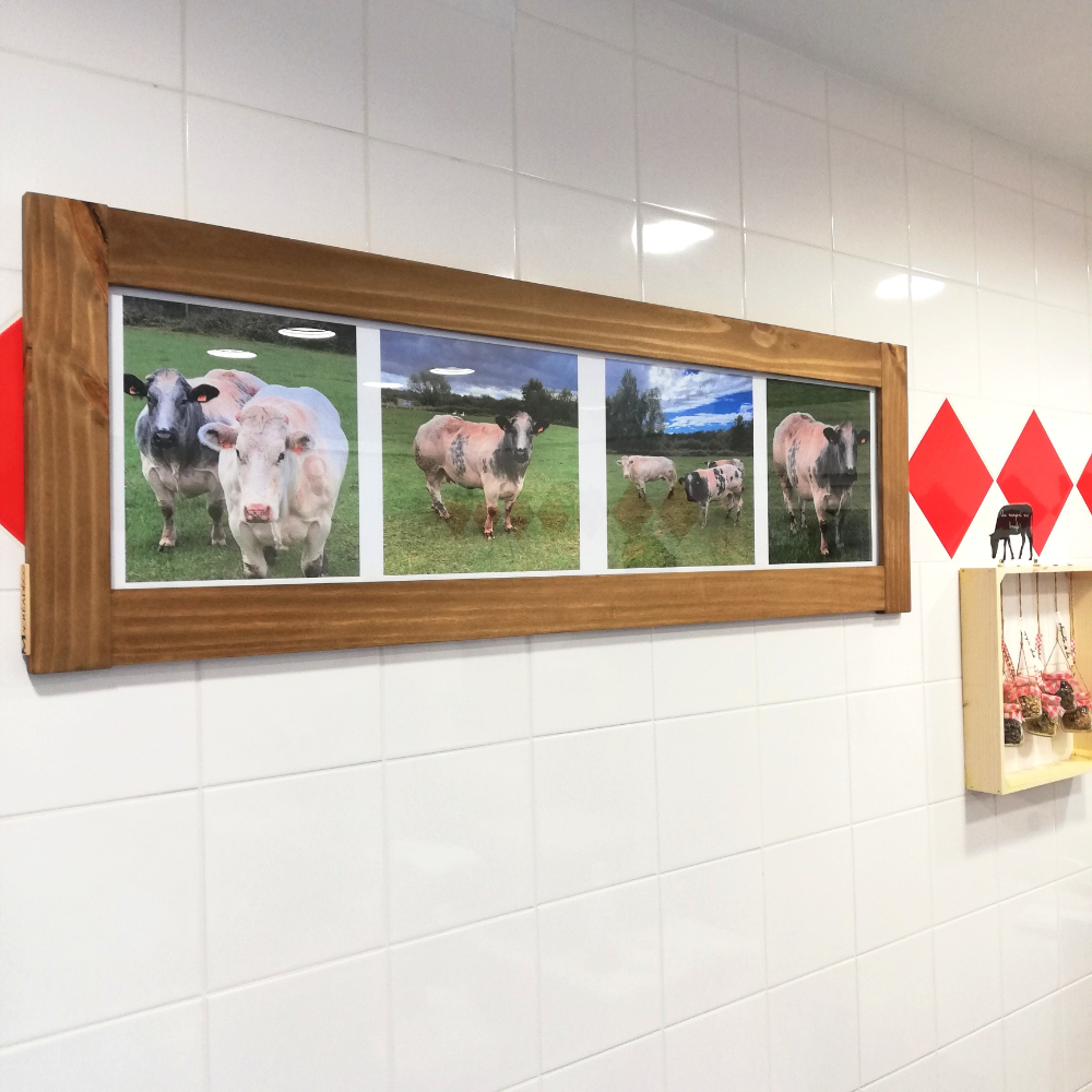 encadrement-Cadre-bois-sur-mesure-personnalisé-tableau-artisanal-boucherie-pro encadrement-Cadre-bois-sur-mesure-personnalisé-tableau-artisanal-boucherie-pro