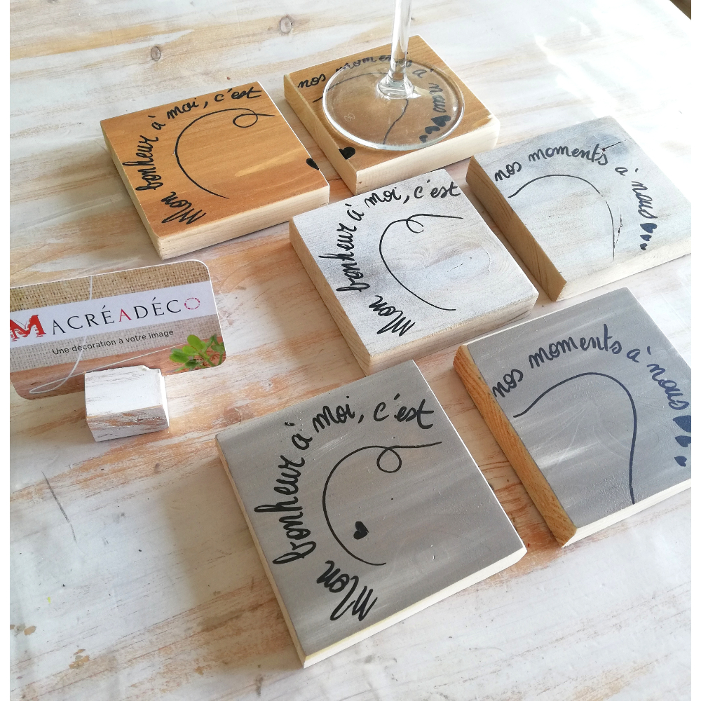 dessous-sous-verre-puzzle-bois-décoration-table-personnalisé-artisanal-cadeau dessous-sous-verre-puzzle-bois-décoration-table-personnalisé-artisanal-cadeau