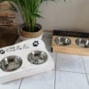 support-porte-gamelle-chien-chat-animaux-bois-personnalisé-artisanal support-porte-gamelle-chien-chat-animaux-bois-personnalisé-artisanal