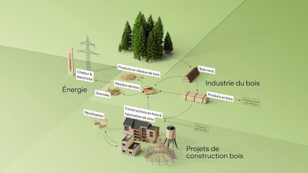 comment construire de manière durable en utilisant le bois comme matériau principal