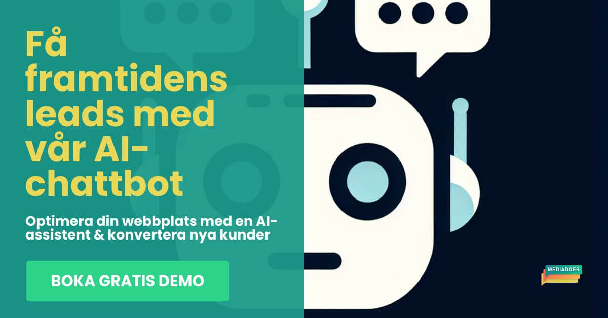 Få framtidens leads med vår AI-chattbot
