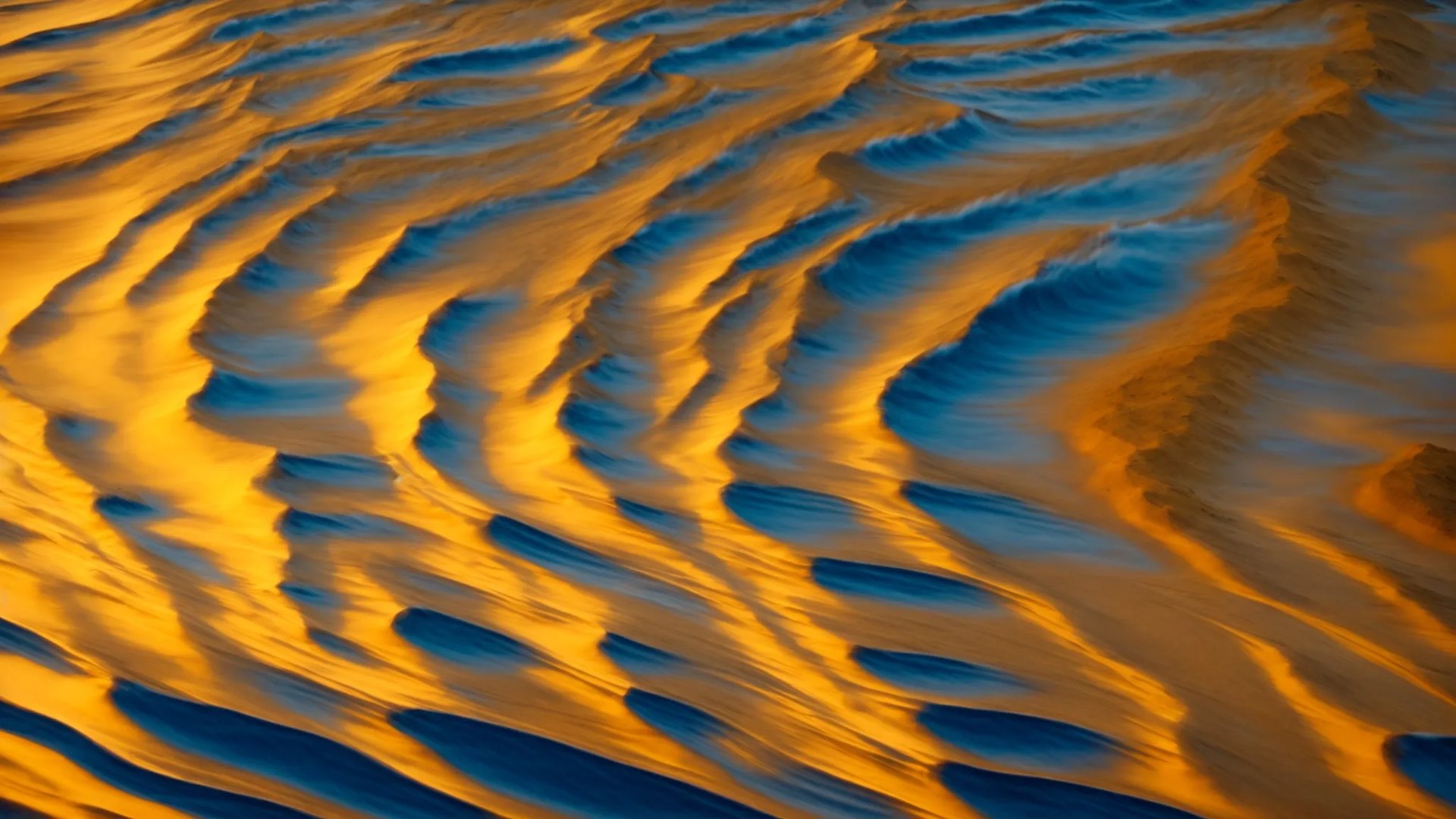 Create Serenity With a Unique Glass Fountain Design 3 a breathtaking sunset illuminates a tranquil beach, where rich golden hues blend seamlessly with the deep blue of the ocean, creating a serene atmosphere that invites reflection and peace.