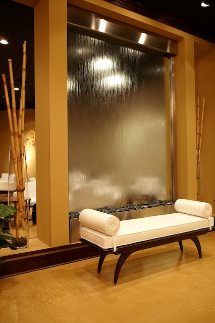 Glass Water Features 48 Glass and Stainless High Point NC