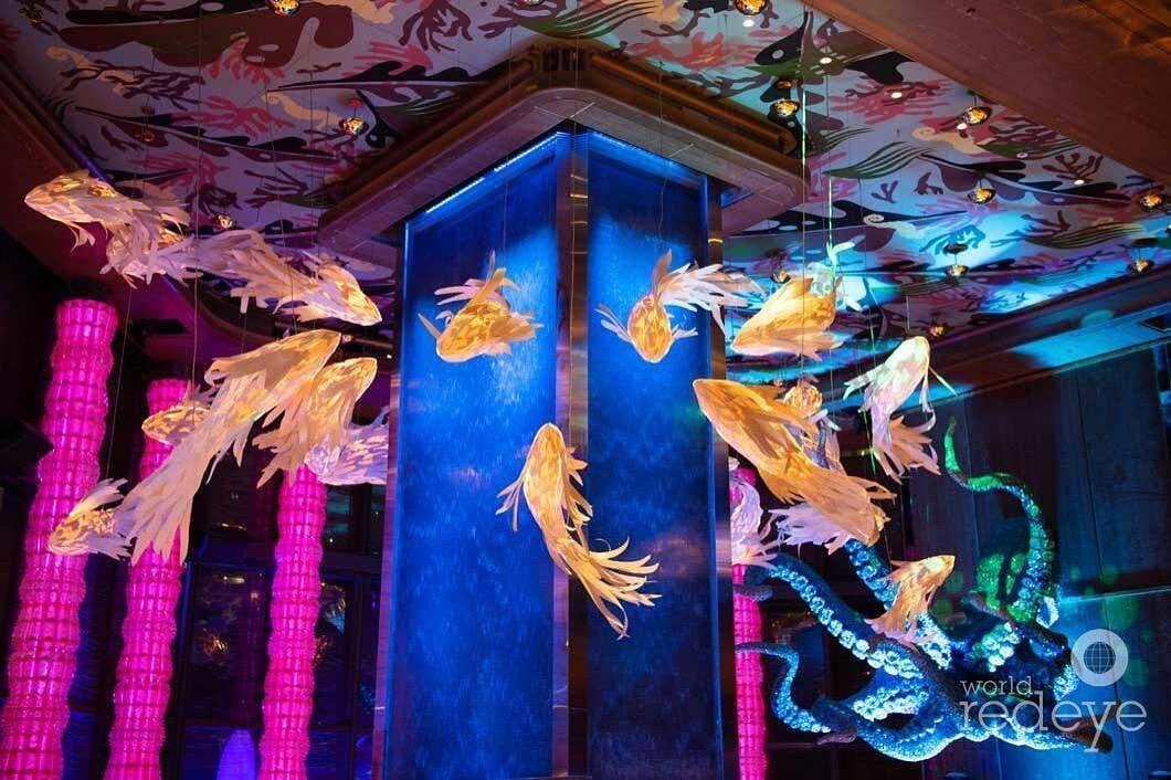 Water Wall Column for Sexy Fish Miami 1 Water Wall Column for Sexy Fish Miami 1