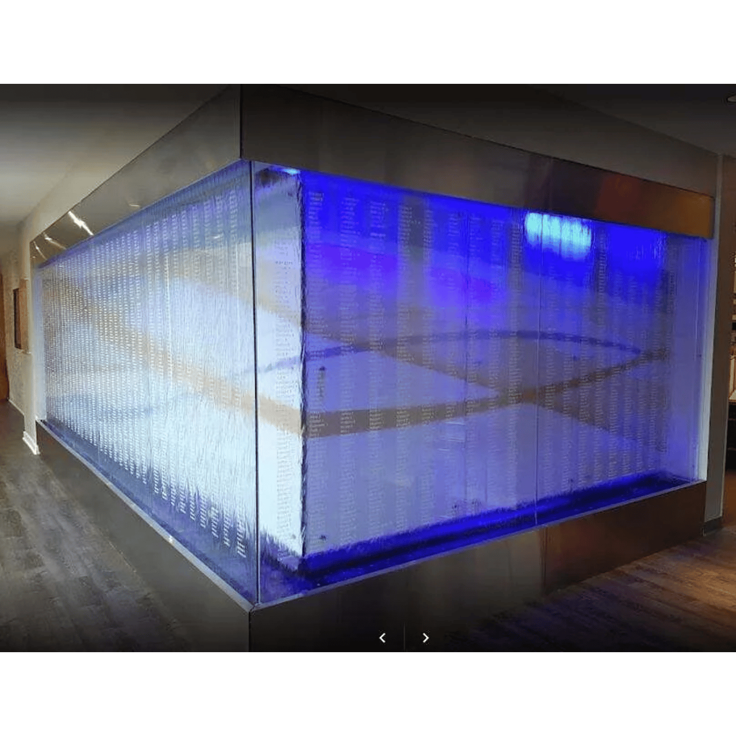 Glass Water Wall-Enclosed-Indiana Donor Network