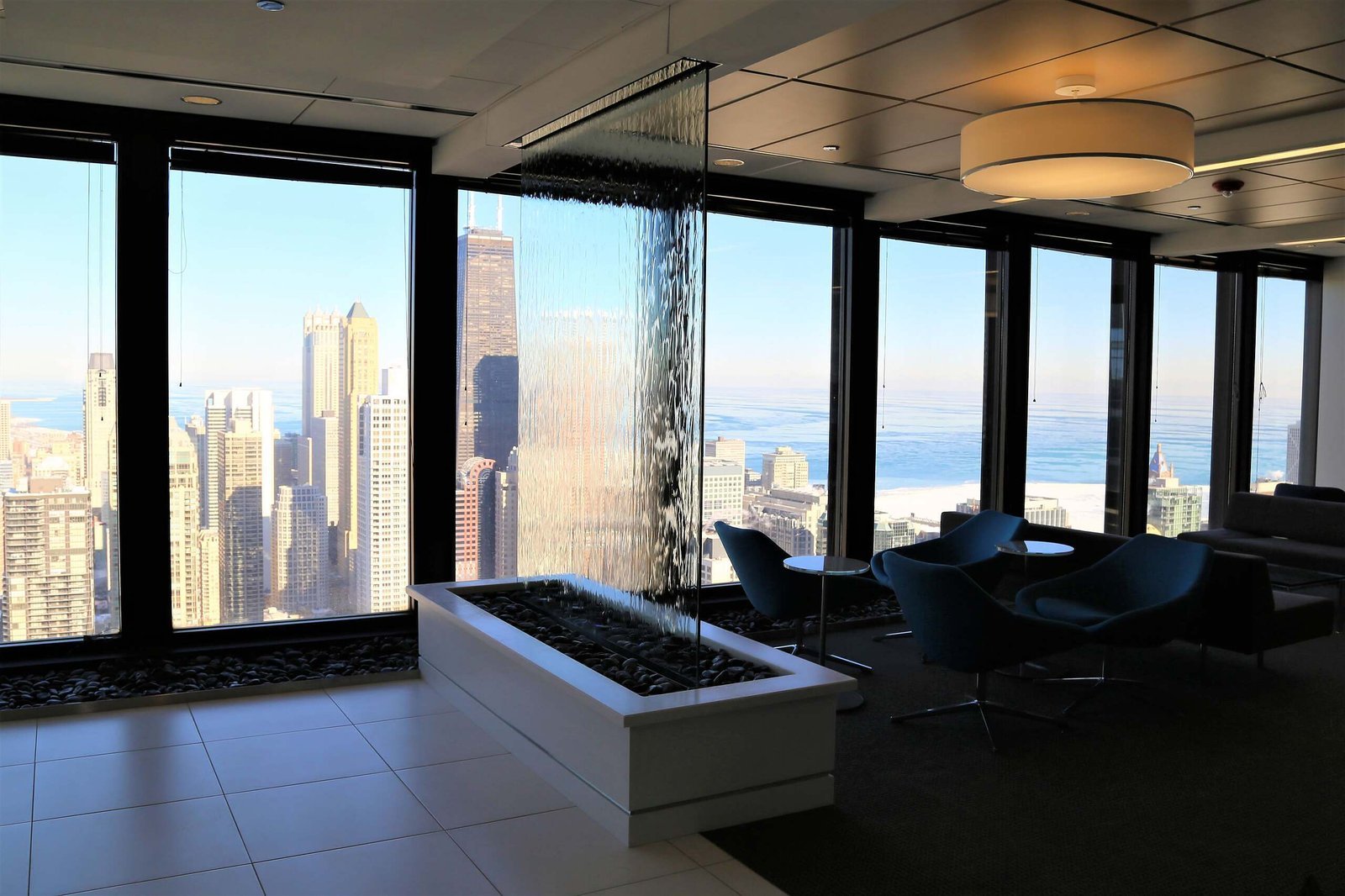 Water Walls 12 AMA glass water feature american medical association lobby water feature frameless glass water wall 1