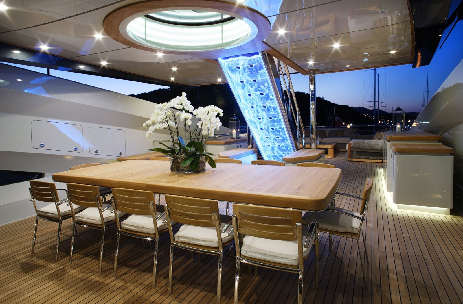 Galleries 79 Bubble Panel; Under Staircase In Yacht
