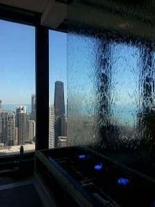 Bubble Walls Are the New Vogue for Business Settings ? Let™s Appreciate the Versatility of Bubble Walls 1 Water Wall Frameless Chicago Downton at American Medical Association Headquerters