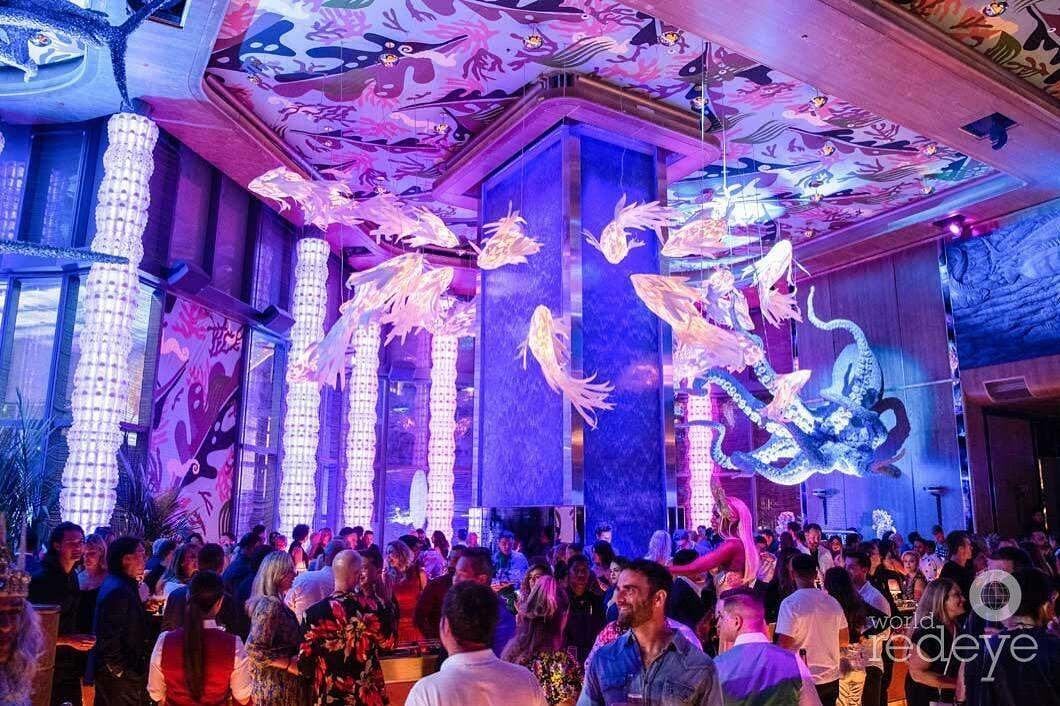 Water Walls 31 Water Wall Column for Sexy Fish Miami 2