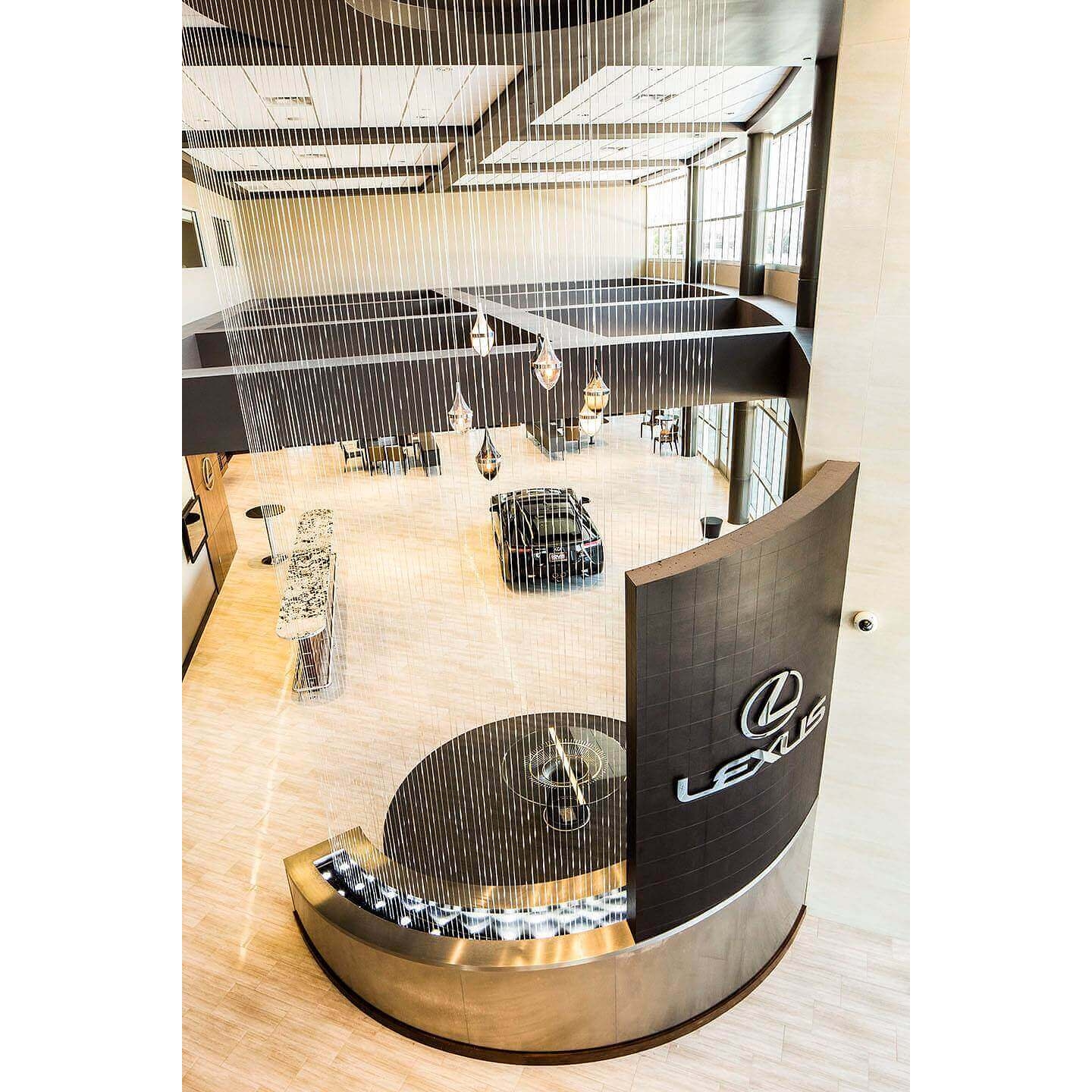 Rain Curtain Curved at Dolan Lexus Reno Nevada Rain Curtain Curved at Dolan Lexus Reno Nevada